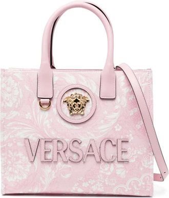 Versace Borsa tote piccola di Versace con stampa Medusa