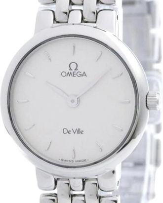 Omega Pre-owned De Ville 7560.31 Polshorloge - Dames - Vintage Horloges - Grijs - ONE Size - Vintage
