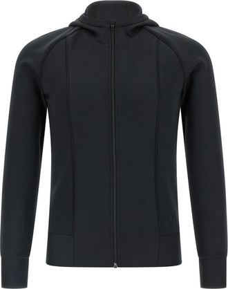 Valentino Garavani Technical Jersey Hoodie - Heren - Vesten met rits - Zwart - L - Hoodies & sweatvesten