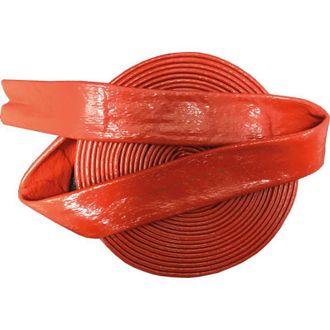 OEM Fuego Manguera De Silicona / Fibra De Vidrio. De Color Rojo. 70 X 78.60mm