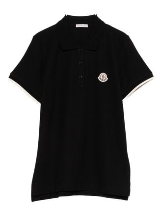 Moncler Logo Cotton Polo Shirt