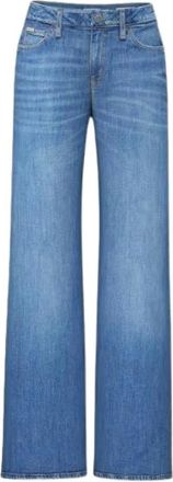 Guess G13 Jeans met extra wijde pijpen en lage taille - Dames - Loose Fit Jeans - Blauw - W30 L32 - Katoen - Jeans