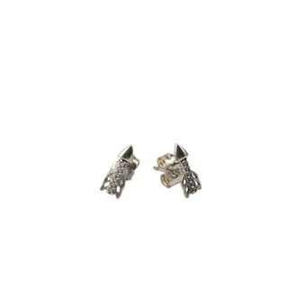 Pandora Orecchini a Chiusura a Perno Frecce Scintillanti - - Accessories - Donna - Grigio - ONE SIZE