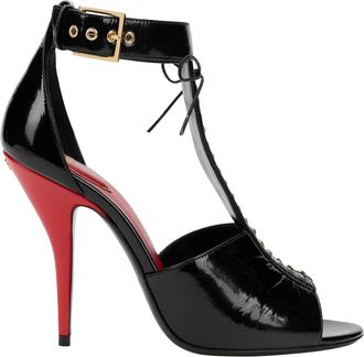 Valentino Garavani Sandalias Bustier T-Strap - Shoes - Mujer - Negro - 37 EU