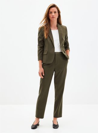 Contemporaine Womens Soft and stretch pant Fit: Semi-slim leg, mid rise