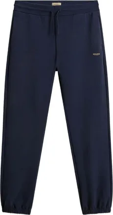 Woolrich Broeken, Heren, Blauw, L, Katoen, Stijlvolle Blauwe Broek voor Mannen