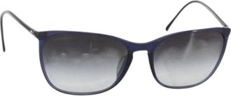 Chanel Pre-owned Accessories, female, Blue, Size: ONE SIZE Pre-owned Plastic Sunglasses