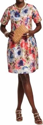 Frances Valentine Michelle Mini Dress In Super Bloom