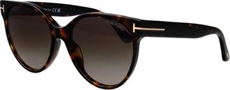 Tom Ford Tallulah-02 Zonnebrillen - Dames - Zonnebrillen - Bruin - 56 MM - Accessoires