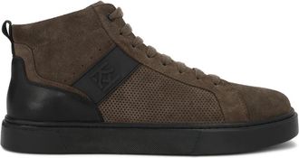 Kazar Moderne Sneakers - Heren - Sneakers - Beige - 46 EU - Leer - Schoenen