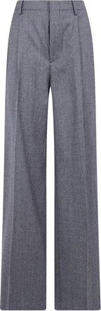 Tagliatore Eileen Tailored Broeken - Dames - Broeken - Grijs - Maat: L Wol