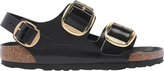 Birkenstock Black walden loafers with round toe