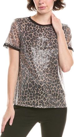 Anne Klein Sequin T-Shirt