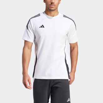 adidas Trainingsshirt ADIDAS PERFORMANCE TIRO24 SWTEE, Herren, Gr. XXL, schwarz-weiss (wei&szlig;, schwarz), Obermaterial: 100% Baumwolle, normal, Rundhals, Shirts
