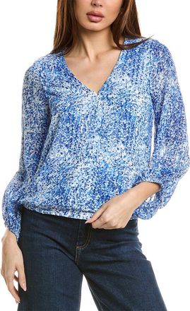 Vince Camuto Ballon Sleeve Wrap Blouse