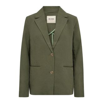 Mos Mosh Blazers, female, Green, Size: XS MMBlake Night Blazer