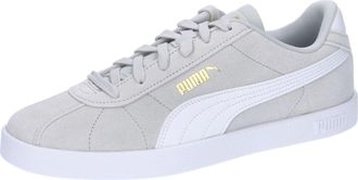 Puma Unisex Club II Trainers, Glacial Gray-PUMA White-PUMA Gold, 10.5