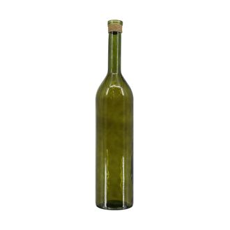 Schubiger M&ouml;bel Vase Flasche Glas, Olivgr&uuml;n H: 100 cm