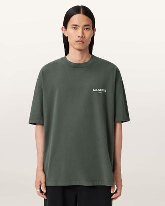 AllSaints Halcyon Short Sleeve Crew T-Shirt