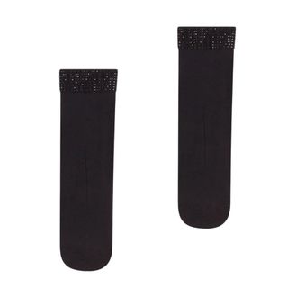 Wolford Calzini Liquid Metal - - Underwear - Donna - Nero - S