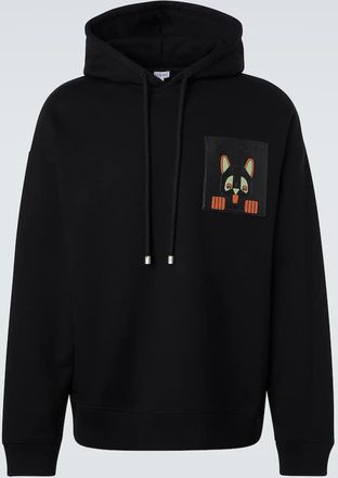 Loewe x Louis Wain cotton fleece hoodie