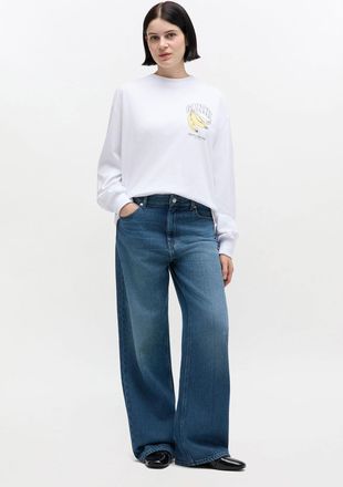 Ganni Blue Izey Jeans in Denim - Size 24W/33L Organic Cotton