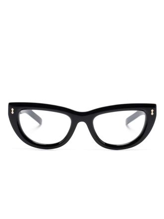 Gucci Occhiali cat-eye - Nero