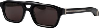 Alexander McQueen Mens Sunglasses Am0505s Black-Grey Acetate Black-Black-Grey Black/black/grey