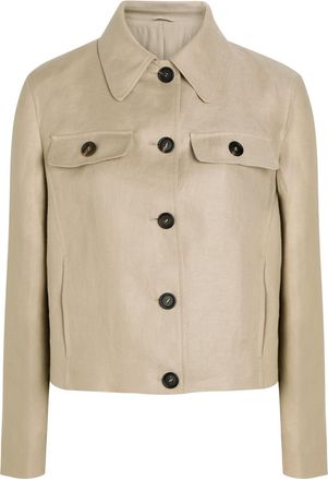 Brunello Cucinelli Linen Jacket - Beige - 44 (UK12 / M)