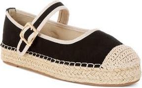 Rag & Co. Bolean Espadrille Mary Jane Flat in Black at Nordstrom Rack, Size 6.5