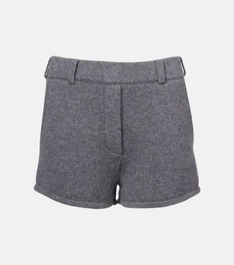Lisa Yang Tyra high-rise cashmere shorts