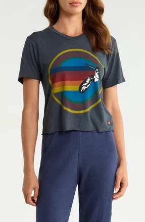 Aviator Nation Graphic Tee in Charcoal at Nordstrom, Size X-Small