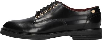 Fred De La Bretoniere Schoenen, Dames, Zwart, 39 EU, Wol, Paris Edor Lace-Up