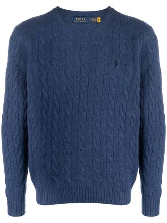 Polo Ralph Lauren Cable-Knit Wool-Cashmere Jumper