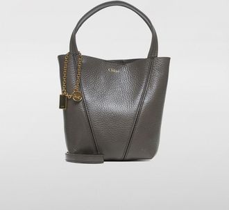 Chlo&eacute; Borsa Spin Chlo&egrave; in pelle a grana