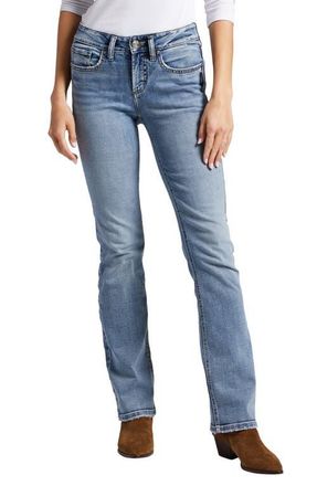 Silver Jeans Co Suki Slim Fit Bootcut Jeans in Indigo at Nordstrom, Size 32 X 33