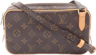 Louis Vuitton Pre-owned Cross Body Bags, female, Brown, Size: ONE SIZE Pre-owned Monogram Shoulder Bag
