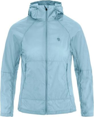 Fj&auml;llr&auml;ven Keb L&auml;tt Wind Jacket Windjacke f&uuml;r Damen | blau