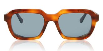 L.G.R Carnet de Voyage 02 Mens Sunglasses Tortoiseshell Size 48