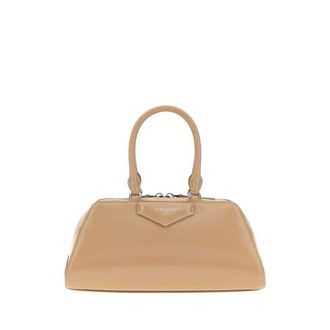 Givenchy Beige Leather Small Antigona East-West Handbag Sand Borse A Mano
