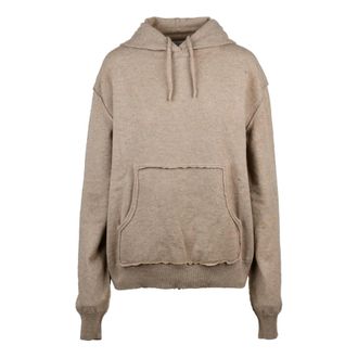 Maison Margiela Dames, Sweatshirts & Hoodies, Beige, Maat: XS Wol