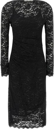 Diane Von F&uuml;rstenberg Darrius Jurk - Dames - Casual kleedjes - Zwart - S - Nylon - Kleedjes