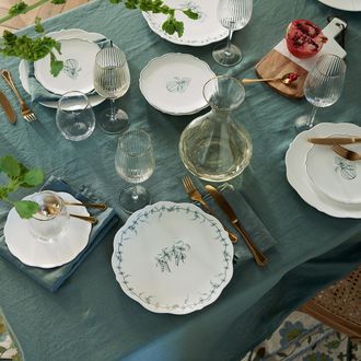 La Redoute Interieurs Set van 4 wijnglazen Lurik