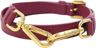 Prada Pre-owned Strap - Dames - Vintage Accessoires - Rood - ONE Size - Leer - Vintage