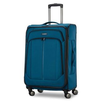 Samsonite Ascella 4 Softside Expandable 25 Checked Spinner in Cerulean Blue at Nordstrom