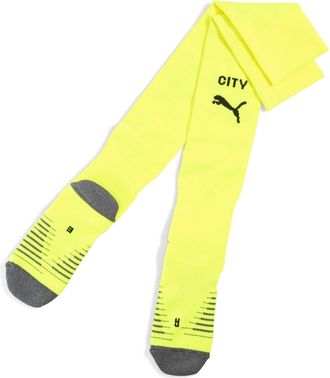 Puma Mens Manchester City 25/26 Socks Yellow Size UK 2.5-5