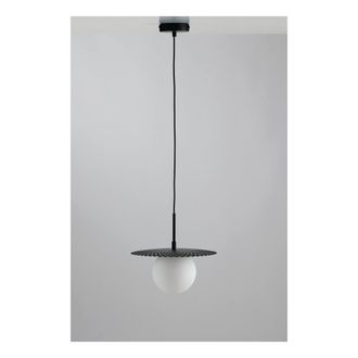 Netlighting Chaplin Globe Ceiling Pendant Black G9