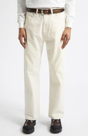 Our Legacy Third Cut Straight Leg Jeans in Destroyed Wash at Nordstrom, Size 32