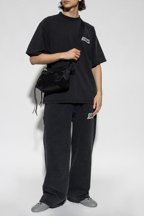 Balenciaga Wide-leg Sweatpants, Mens, Grey