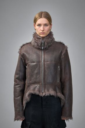 Rick Owens Exploder Shearling Real Fur Jacket